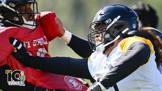 Kovacevic: The path back from being pounded ... is to pound right back taken at Acrisure Stadium (DK'S 10 TAKES). Photo by ABIGAIL DEAN / STEELERS